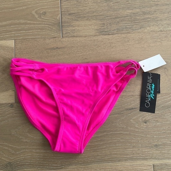 NWT California Waves Cheeky Bikini Bottoms - Picture 3 of 4